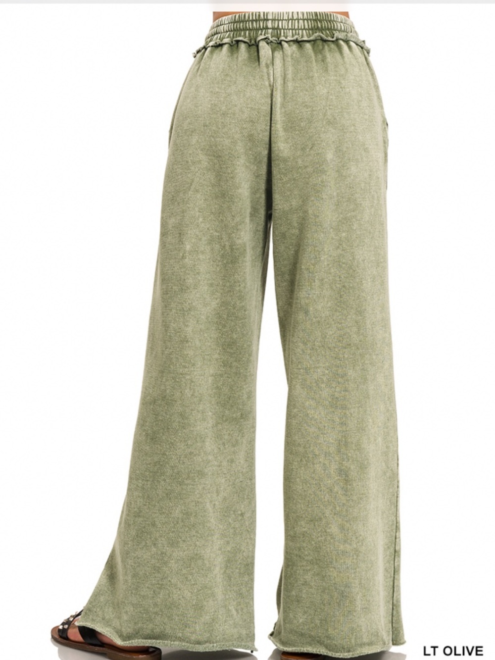 ❤️ ZENANA “ KRISTEN 5 “ ZENANA TWO PIECE ACID WASH SWEAT SUIT COLOR BLOCK SET 63 - Picture 2 of 2